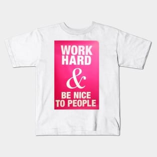 Be Nice To People Kids T-Shirt